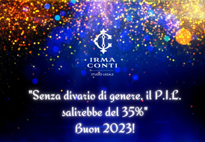 Senza divario di genere, il PIL salirebbe del 35% Buon 2023!